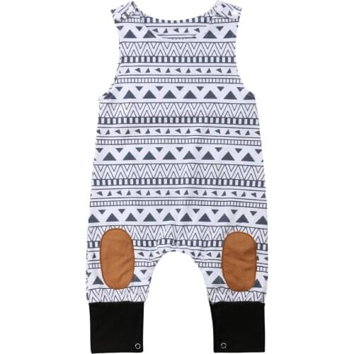 Citgeett Toddler Baby Boys Girls Romper Sleeveless Jumpsuit Outfits Set Summer Knee Casual Playsuit