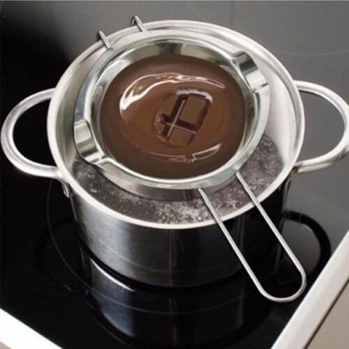 1PC 304 Stainless Steel Home Kitchen Milk Bowl Double Boiler Chocolate Butter Melting Pot Pan LB 508