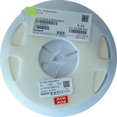 SMD inductor SDFL1005Q1R5KTF 0402 1.5uH(1R5) ±10% 15mA SDFL1005Q1R2KTF 0402 1.2uH(1R2) ±10% 15mA SDFL1005Q1R8KTF 0402 1.8uH(1R8)