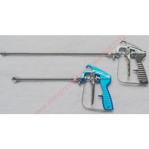Glue Spray Gun 240mm/470mm Long Nozzle Airless Spray Gun High Pressure Fan High Atomization TSP61306L Adhesives Spray Gun