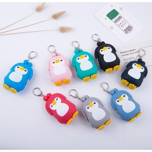 2020 Cute Cartoon Silicone Coin Purse Bag Girls Smart Fashion Washable Change Purse Wallet Women Decoration Bag Monedero Mujer