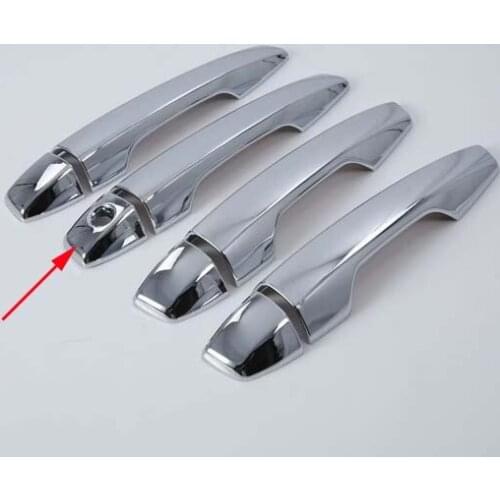 Chrome ABS Style Door Handle Cover Trim for 2017-2021 Mitsubishi Eclipse Cross 8PS