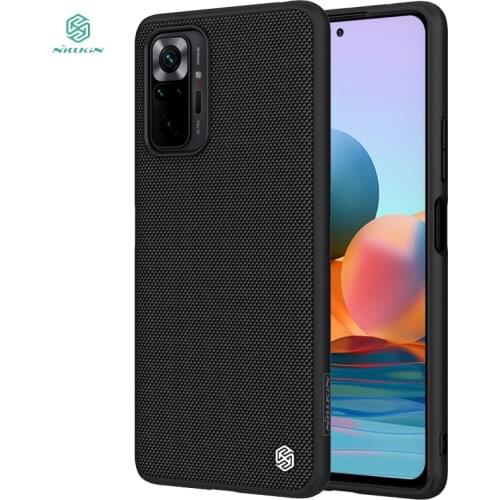 NILLKIN For Xiaomi Redmi Note 10 pro Redmi Note 10 Pro Max Note 10 4G Case Non-slip design Textured Case Cover Anti-skid Cover