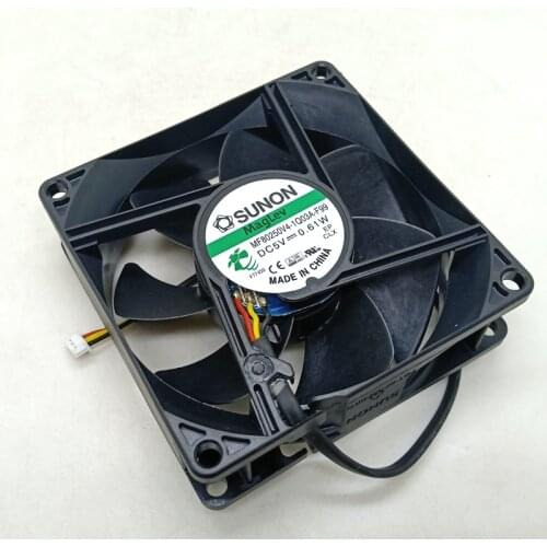 New For Sunon MF80250V4-1Q03A-F99 8cm 8025 5V 0.61W mute fan incubator router fan