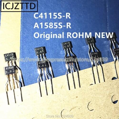 Original 2SA1585 C4115 2SC4115 A1585 TO-92S 2SA1585S-R 2SC4115S-R TO92S 2SA1585STPR A1585S-R 2SC4115STPR C4115S-R C4115S A1585S