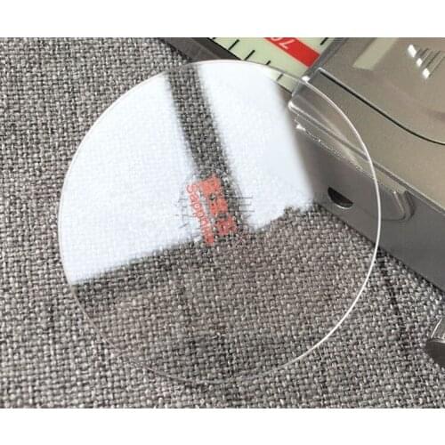 2.0mm Thick Plane Round Sapphire! Free Shipping 1pc from 30mm to 40mm Size