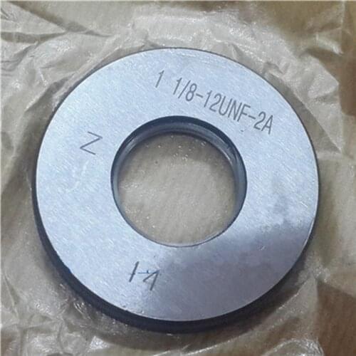 Thread plug ring gauge 1 1/8-7UNC 1 1/8-12UNF 1 1/8-18UNEF plain end plug gage measuring instruments plug O gauge GO NOGO