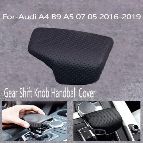Lever Handle Gear Shift Knob Handball Cover Change the Handball Cover For- A4 B9 A5 Q7 Q5 2016 2017 2018 2019