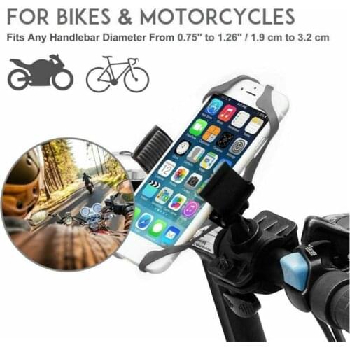 Universal Bike Phone Holder Bike Handlebar Mount Holder For Motorcycle MTB Bicycle Cell Phone GPS Holder Stand For IPhone Xiaomi