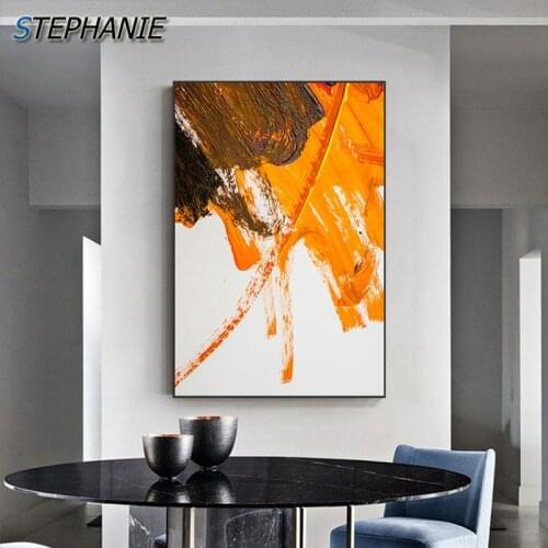 Wonderful Color Blocks World Canvas Painting Blue Orange Red Big Posters and Prints Wall Picture Living Room Abstract Tableaux