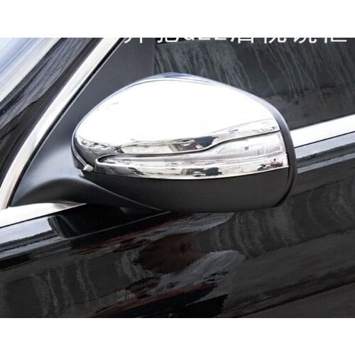 Fit For Mercedes Benz C c200l mirror cover new E-class E300 decoration glc260l exterior decoration carbon fiber pattern