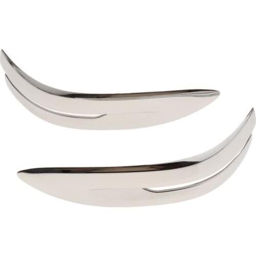 1 Pair Mirror Covers Auto Rear-View Side Mirror Cover Trim Fit For