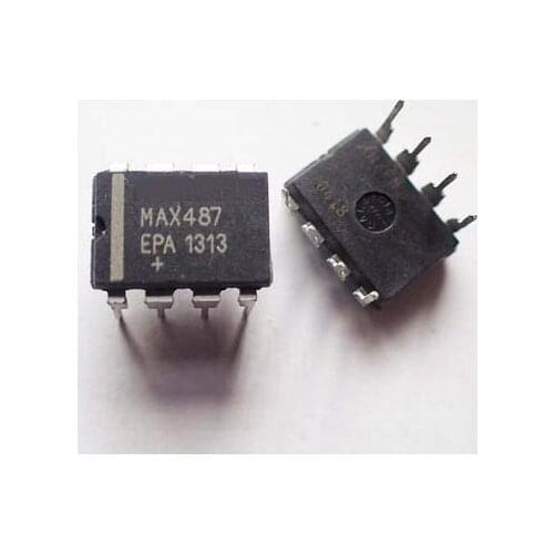 10pcs/lot MAX487EPA MAX487 DIP-8 In Stock