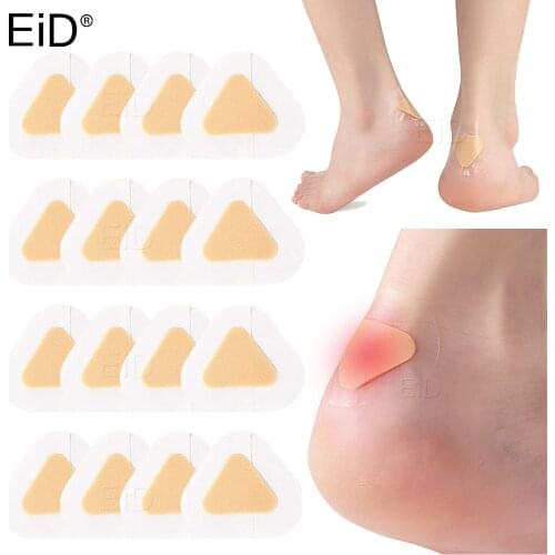 20 PCS Soft Foam Heels Insoles for Shoes High Heel Pad Adhesive Heels Pads Liner Grips Protector Sticker Pain Relief Foot Care
