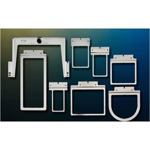 7 in1 Fast Metal Frames Embroidery Hoops for Melco Embroidery Machine 395mm