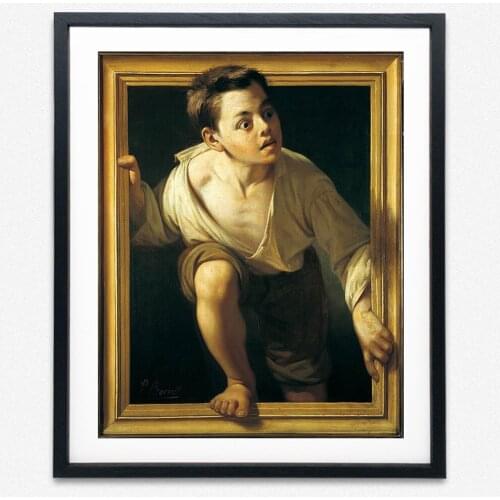 Abstract Poster Evades Criticism Pere Borrell Del Cassos 1874 Wall Art Canvas Painting Prints Nordic Living Room Home Decor