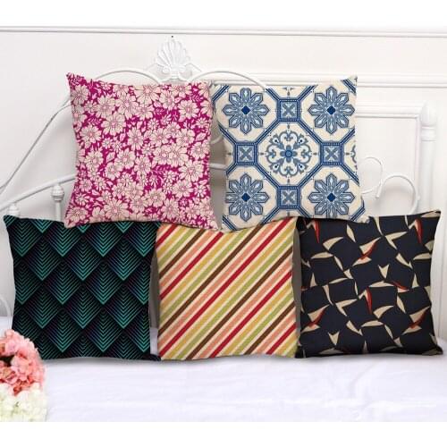 1 Piece Famous Designer Hug Cushion Cover Decorative Home Decor Chair Sofa Throw Pillows Case 45x45cm Abstract Geometrci Pattern