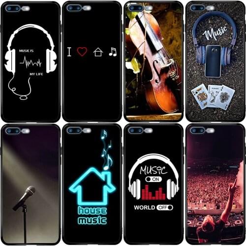 Cover Case for Samsung Note 8 9 10 S6 S7 S8 S9 S10E S11 S20 Ultra Lite Plus Edge Pro Lite I Love House Music