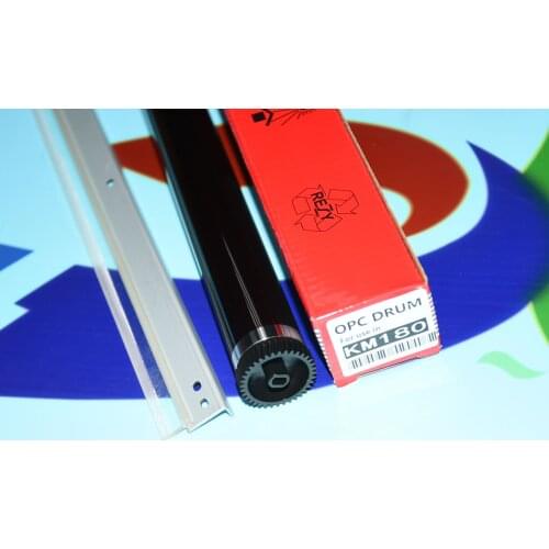 1sets OPC Drum +Drum Cleaning Blade for Kyocera TASKalfa 180 181 220 221 KM1648 1648 Photoconductor Drum Cylinder