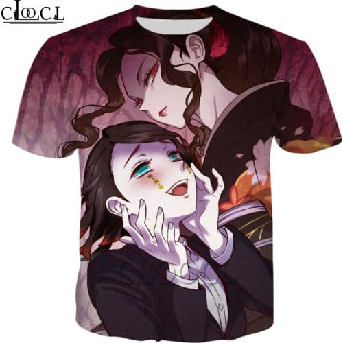 HX Kimetsu No Yaiba The Movie: Mugen Train Enmu 3D Print Men Women Summer T Shirt Casual Streetwear Pullover Tops Drop Shipping