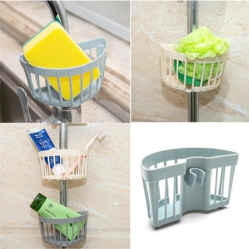 Kitchen Storage Rack Drainage Shelf Basket Multifunctional Dishwashing Sponge Storage Rack Storage Holder Bathroom Shelf Nov#2