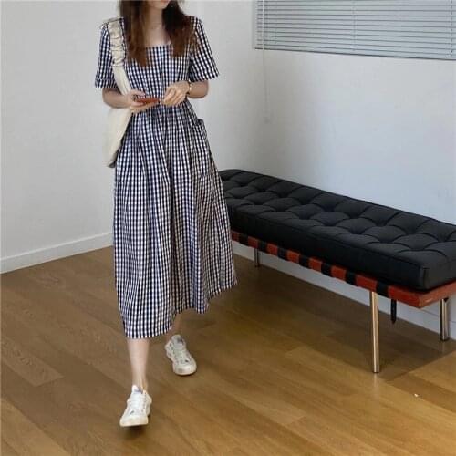 Летние платья в клетку LOSTOUSES China At AliExpress