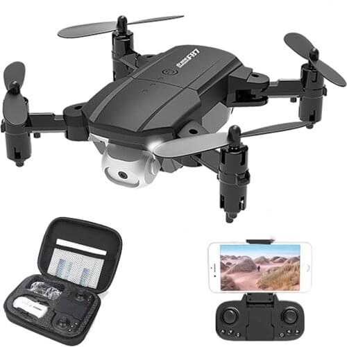 Mini Drone With Camera 4K HD Height Hold WiFi FPV Foldable RC Helicopter One Key Return Professional Quadcopter Dron Xmas Toys