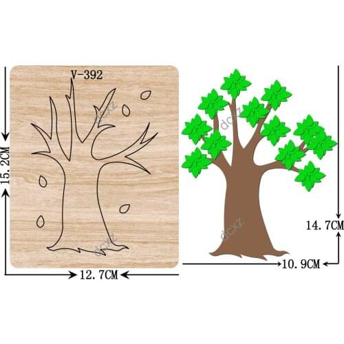 New tree wooden dies cutting dies for scrapbooking /Multiple sizes /V-392
