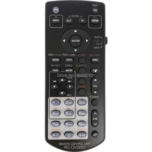 New replacement Remote RC-DV330 RC-DV331 for KENWOOD RECEIVER DNX5190 DNX6180 DNX7020EX Controle Fernbedienung