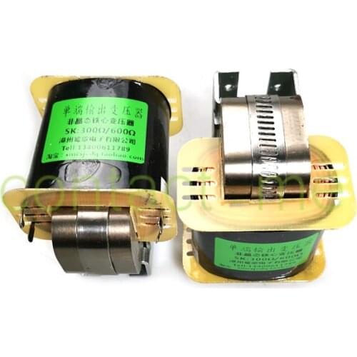 5K: 300Ω / 600Ω single-ended output transformer, Amorphous C-type iron core，suitable for 6V6, 6P6P, 6P14, 6P15, 6BQ5,EL84 tube