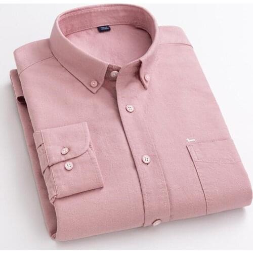 2020 New men casual autumn spring blouses 100%cotton embroidery harmont long sleeve shirts slim fit EU size blaine shirt