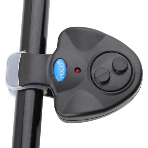 Fishing Fish Bite Alarm Electronic on Fishing Rod with Loud Siren Daytime Night Indicator With Battery