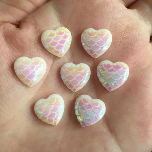 NEW 60PCS Resin Heart Snakeskin grain flatback Scrapbooking for phone/craft -C121