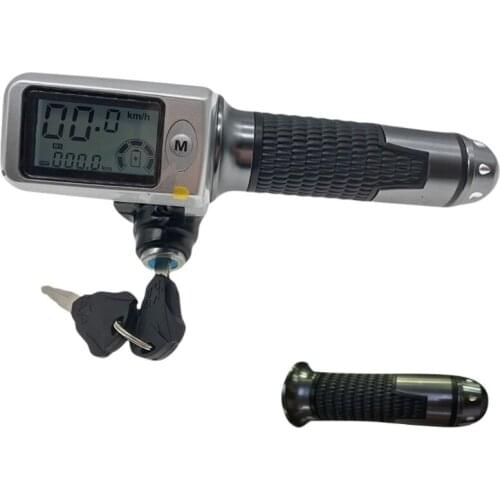 Speedometer/odometer+throttle+LCDdisplay36v48v60v+lock/cruise+battery indicator electric scooter bike MTB tricycle DIY part LX0E