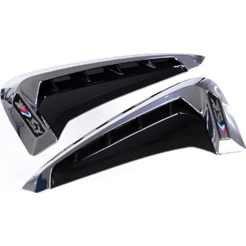 1 Pair Door-Side Fender Decorative Accessories Vents Sticker For B/M/W X5 2014 2015