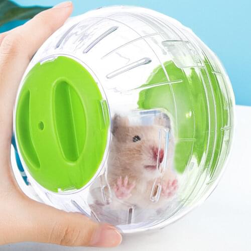 1pcs 12cm Plastic Outdoor Sport Grounder Rat Small Pet Rodent Mice Jogging Ball Toy Hamster Gerbil Rat Exercise Ball Play Toy