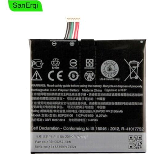 10pcs B2PQ9100 battery for HTC One A9 Battery Batterie Bateria 2150mAh New Replacement SanErqi