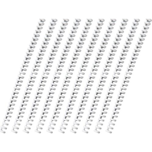 10 Pcs 30 Holes Circles Ring Loose-leaf Paper Book Scrapbook Album Binder Spiral C7AB