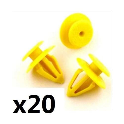20x For Audi Trim Clips, for Seat Back Cover & Rear Spoilers, TT, A1, A3, A6, A8, Q5