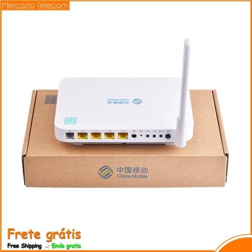 8PCS Alcatel Lucent Gpon Onu G-140W-ME 4GE+1VOICE+2USB+WIFI2.4G&5G Fiber optic equipment Router Mode English Firmware