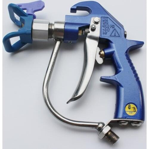 Mayitr Professional Mini High Pressure 14.4*17cm Airless Paint Spray Guns Airbrush For Painting Car Aerograph With Tip& Guard