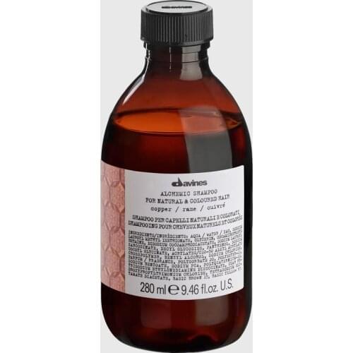 DAVINES Alchemic Shampoo-COPPER (For Natural & Coloured Hair) 280ml, Shampoo For cobrizo Hair