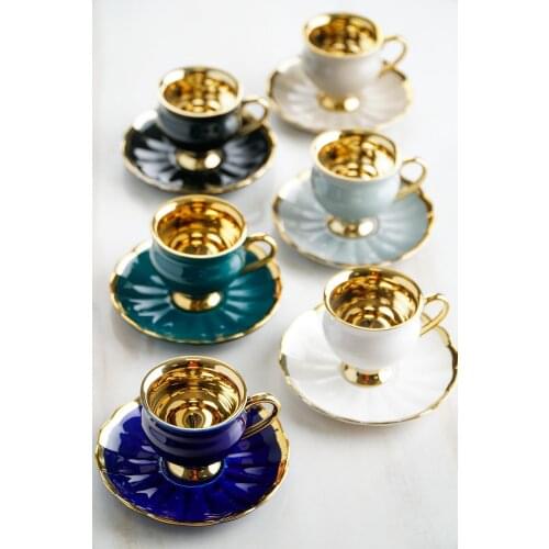 Morpheus 6lı Porcelain Coffee Cup Suit