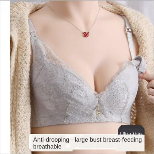 Cotton Nursing Bra Plus Size Maternity Modern Design Bra for Breastfeeding Sujetadores Lactancia Underwear Women BD50BR