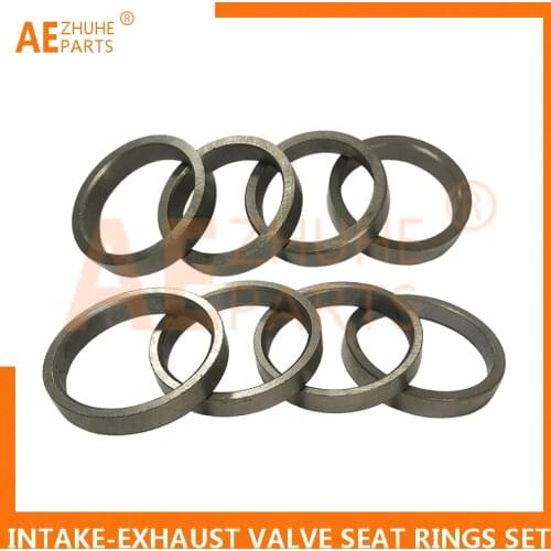 Intake Exhaust Valve Seat Ring Set New Forklift Parts For Nissan TD27 Engine Repair Parts 11099-45N00 11098-45N00