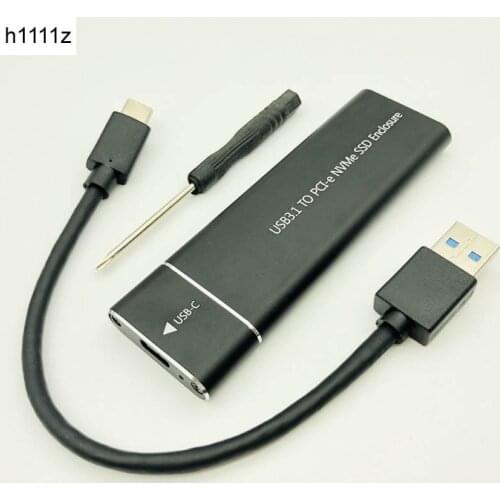 H1111Z HDD Enclosure Box HDD Case hd USB C Adapter Hard Disk Case SSD Hard Drive Box NVME M.2 SSD USB Adapter SSD M2 Type C Case