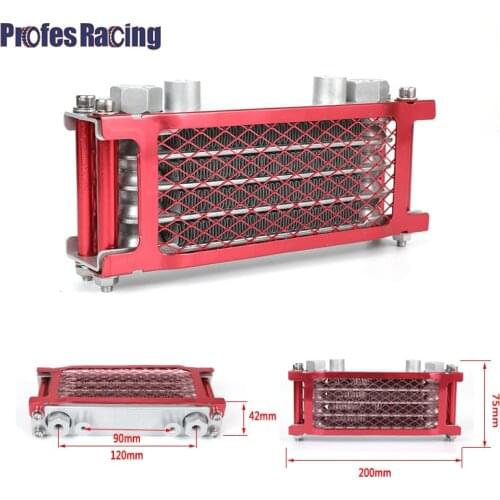 Motorcycle Oil Cooler for Dirt Bike Pit Bike Monkey Bike ATV Quad Motorcycle Radiator Oil Cooler Cooling ATV 110cc 125CC 140cc
