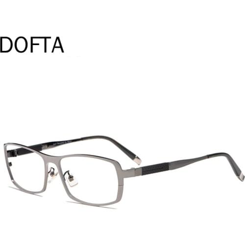 DOFTA Titanium Glasses Frame Men Ultralight Square Optical Eyewear Male Classic Full Prescription Eyeglasses Frames 5285