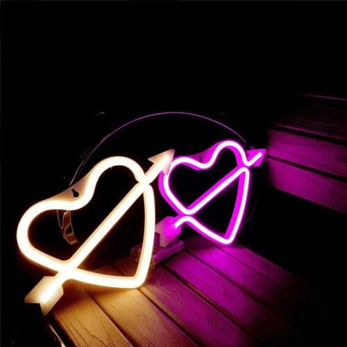 Night Light Neon Lights For Birthday Wedding Party Bedroom Wall Hanging Decor Lighting Night