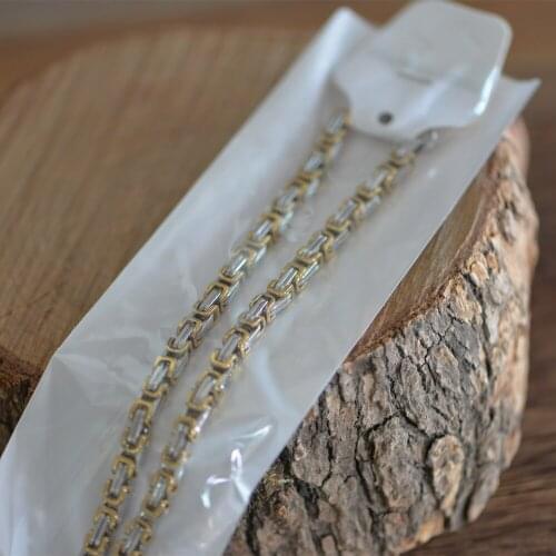 LANGHONG 1pcs Stainless Steel Necklace For Men Taliman Jewelry